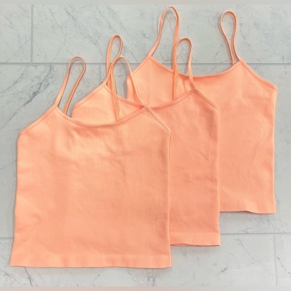 Free People Tighten Up Tank Top in Melon Size XL NWOT - Picture 4 of 8